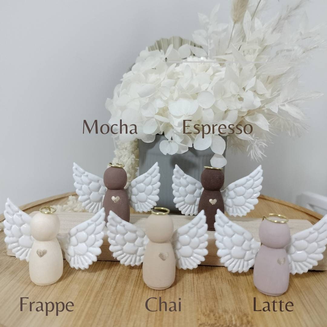 Golden Angel with floral crown Globe: Memorial Gift