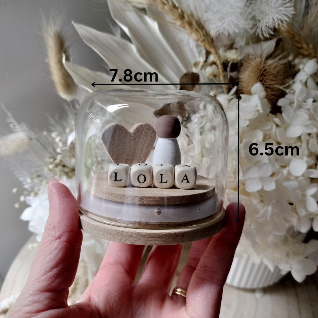 Nanny/Nana Keepsake Globe: Custom Mother's Day Gift