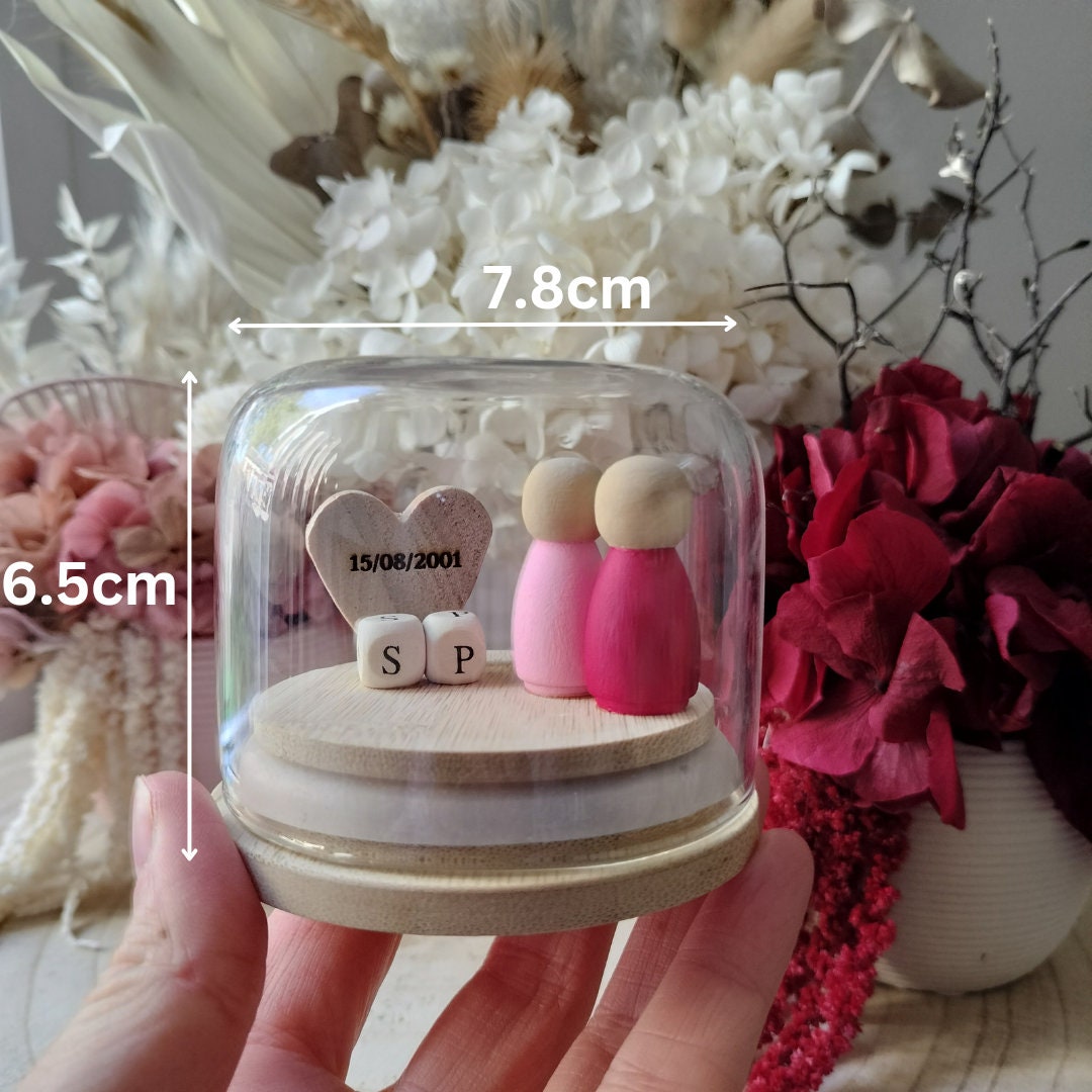 Couple Anniversary Miniature Globe