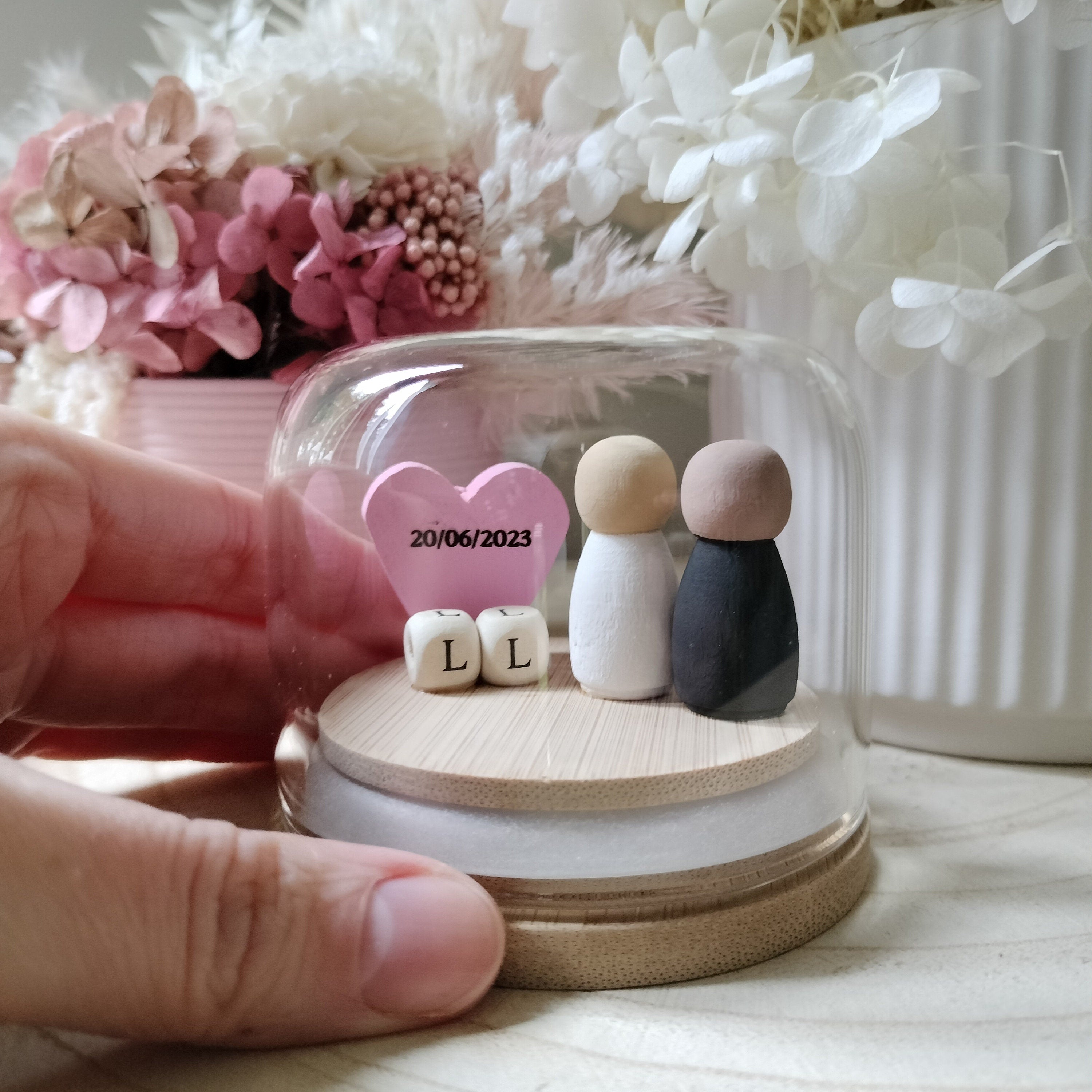 Couple Anniversary Miniature Globe