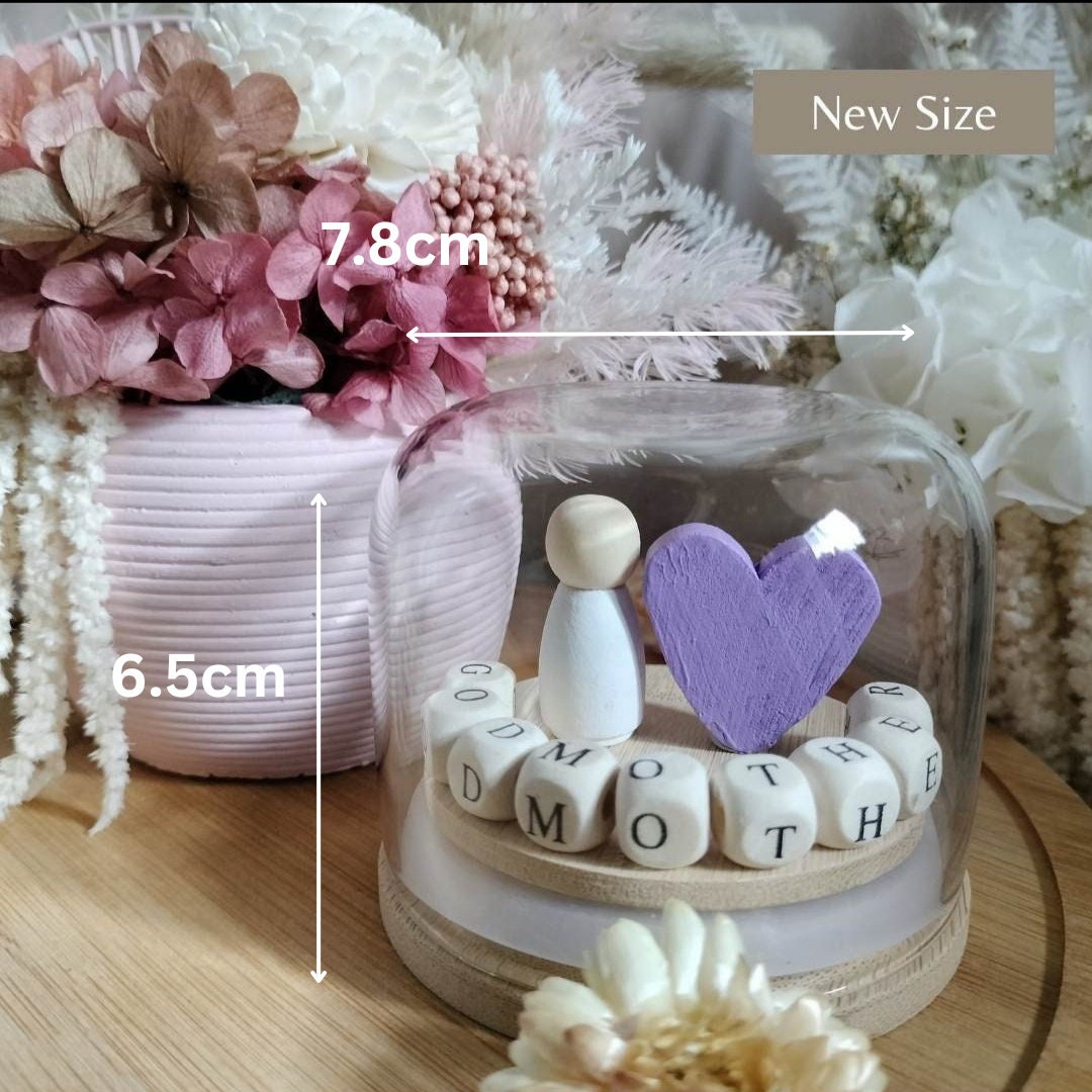 Godmother - Miniature custom globe