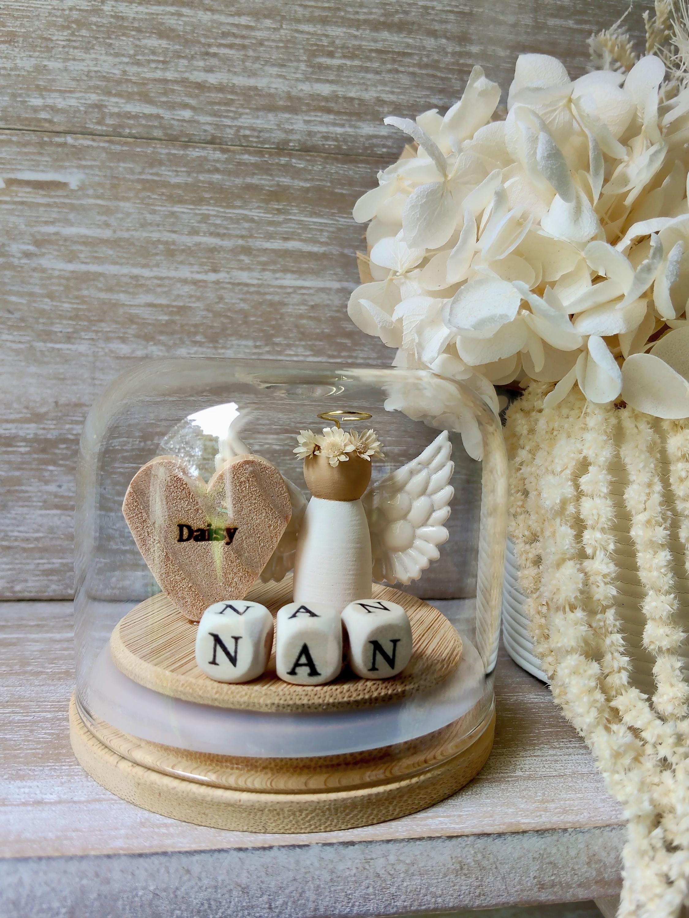 Angel in floral crown Globe