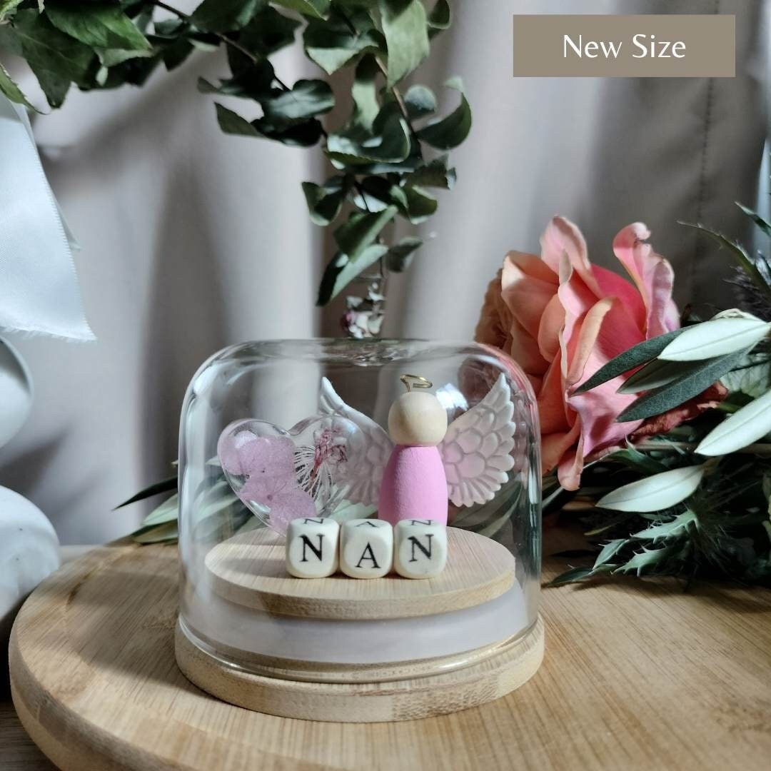 Remembrance Loss - Angel Miniature Globe