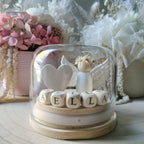 Angel in floral crown Globe