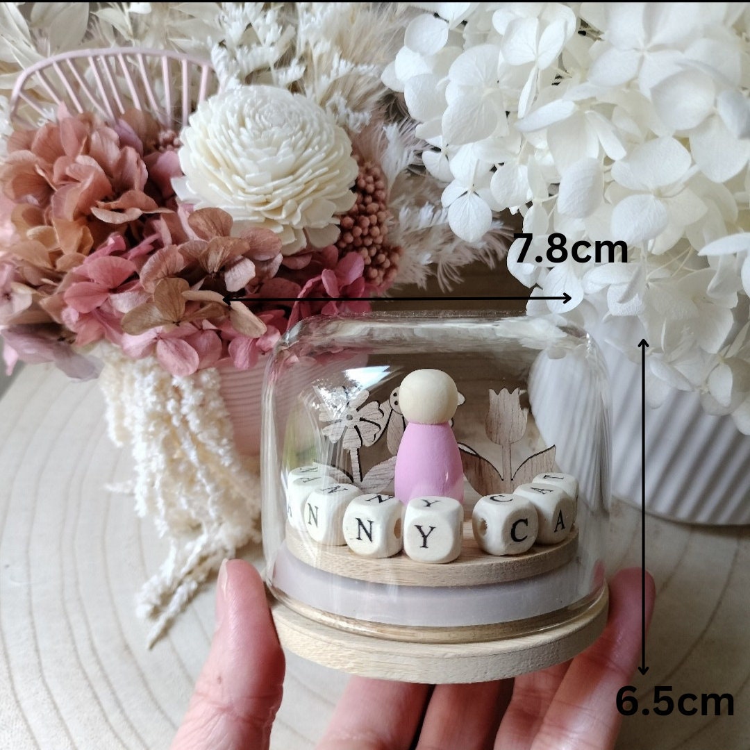 Mum/Nanna's Garden - Customizable Miniature Mother's Day Globe