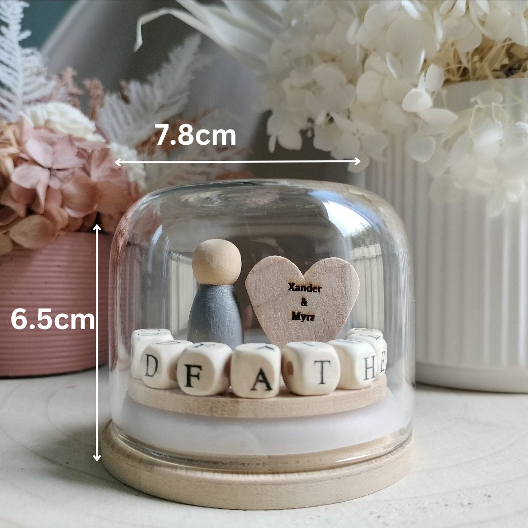 Godfather - Miniature custom globe