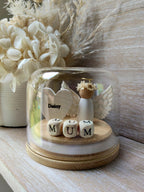 Angel in floral crown Globe