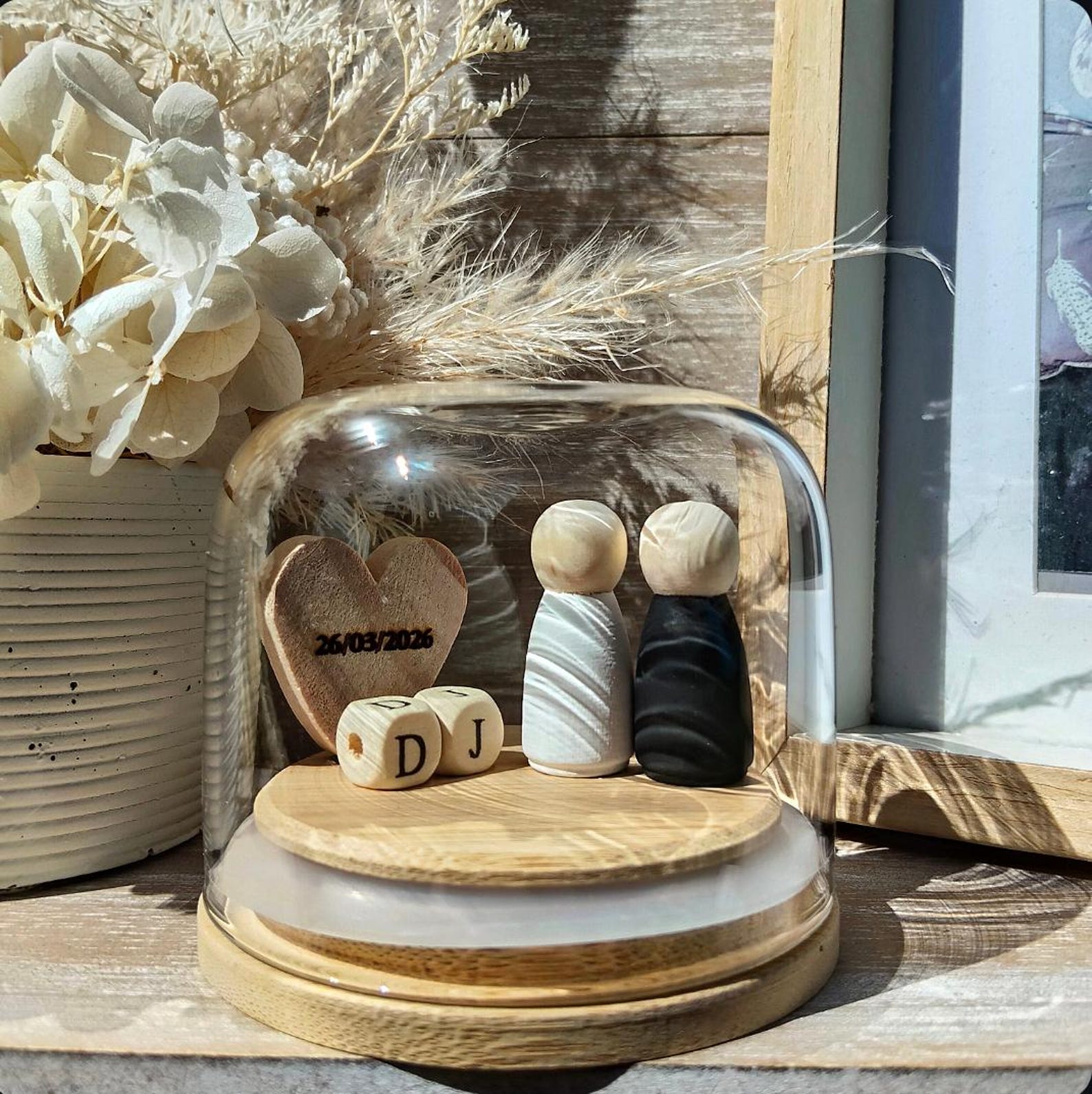 Couple Anniversary Miniature Globe